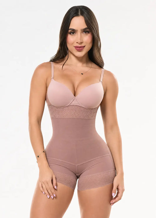 Faja Short de Tiro Alto con Control de Abdomen y Realce de Glúteos | Moldea 2967