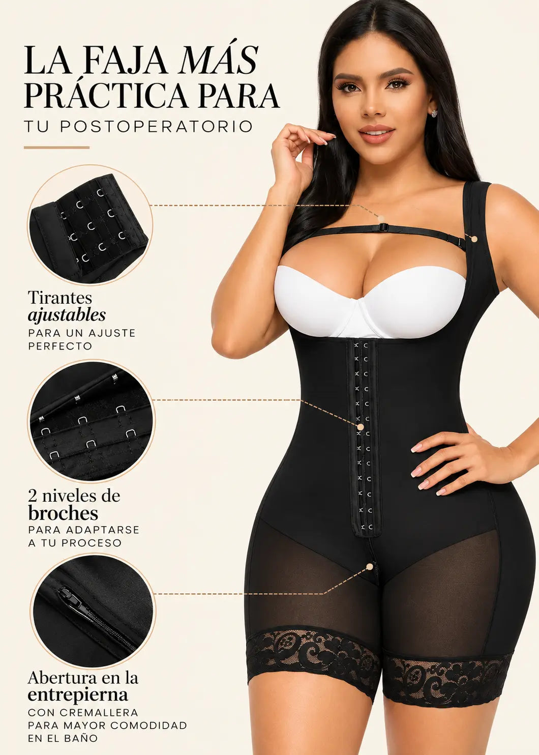 Faja de cuerpo completo | Moldeadora Alessia 5809
