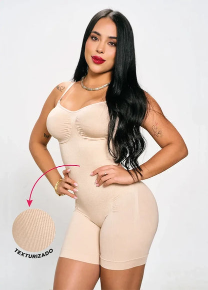 Body sin costuras texturizado: Control de abdomen y realce | Moldea 5603