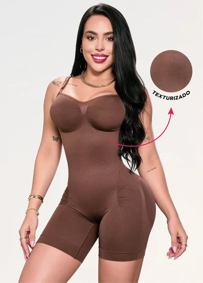 Body sin costuras texturizado: Control de abdomen y realce | Moldea 5603