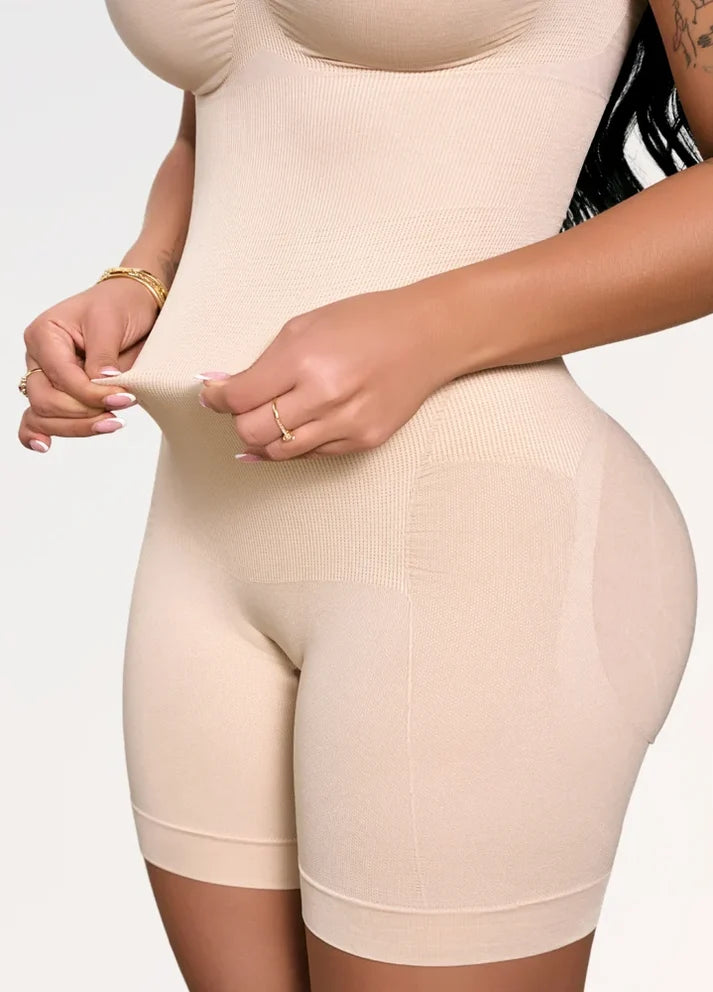 Body sin costuras texturizado: Control de abdomen y realce | Moldea 5603