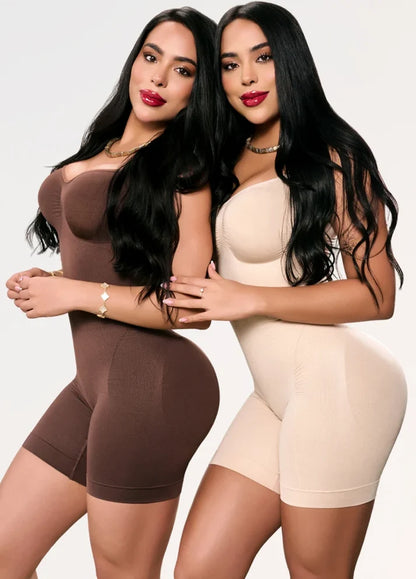 Body sin costuras texturizado: Control de abdomen y realce | Moldea 5603