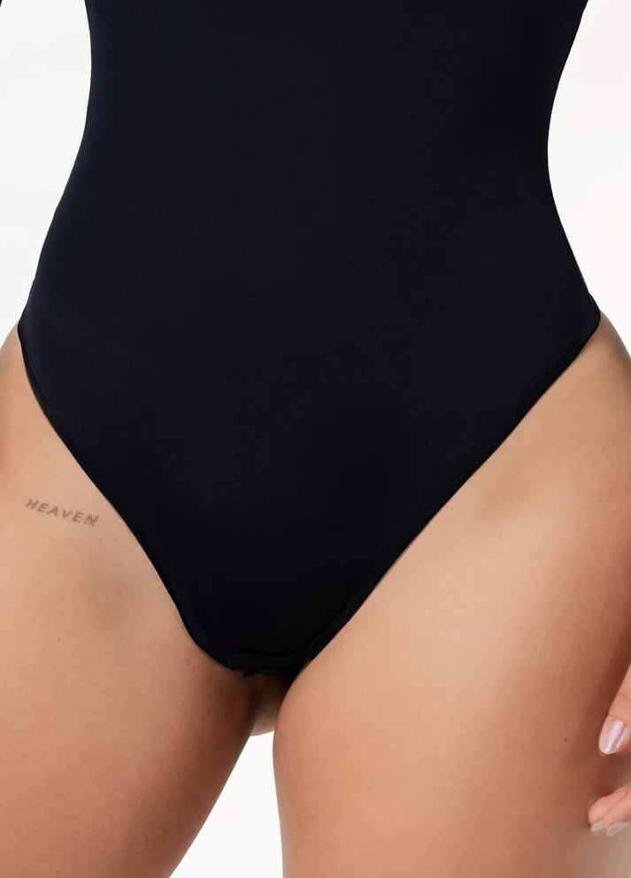 Body de Manga Larga: Body elegante para mujer de microfibra | Moldeador 5008