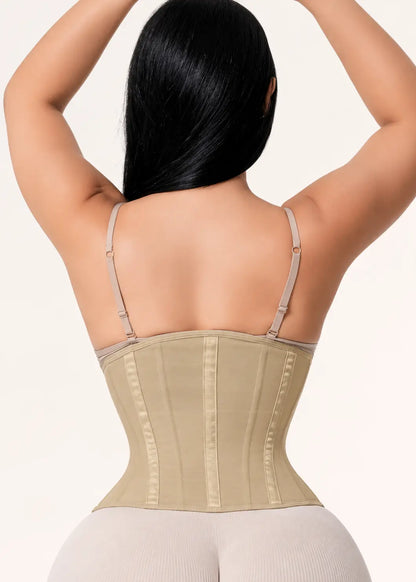 Cinturilla Corset: Reloj de arena y varillas | Moldea 4105