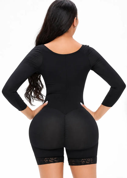 Faja de cuerpo completo: Con mangas y realce de glúteos | Moldea 3113