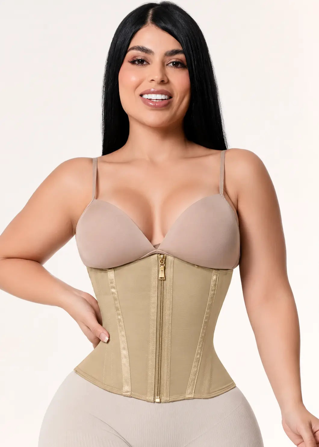 Cinturilla Corset: Reloj de arena y varillas | Moldea 4105