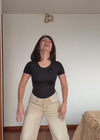 Body de manga corta: Body de mujer elegante y sin costuras | Moldea 5007
